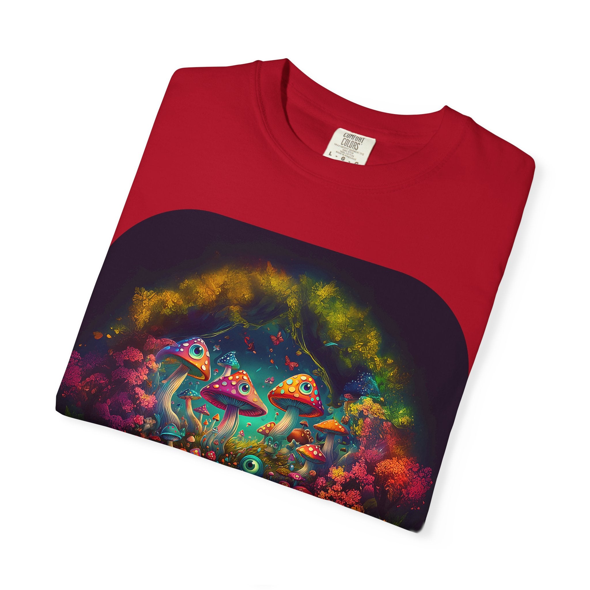 Psychedelic Mushroom Grove T-Shirt