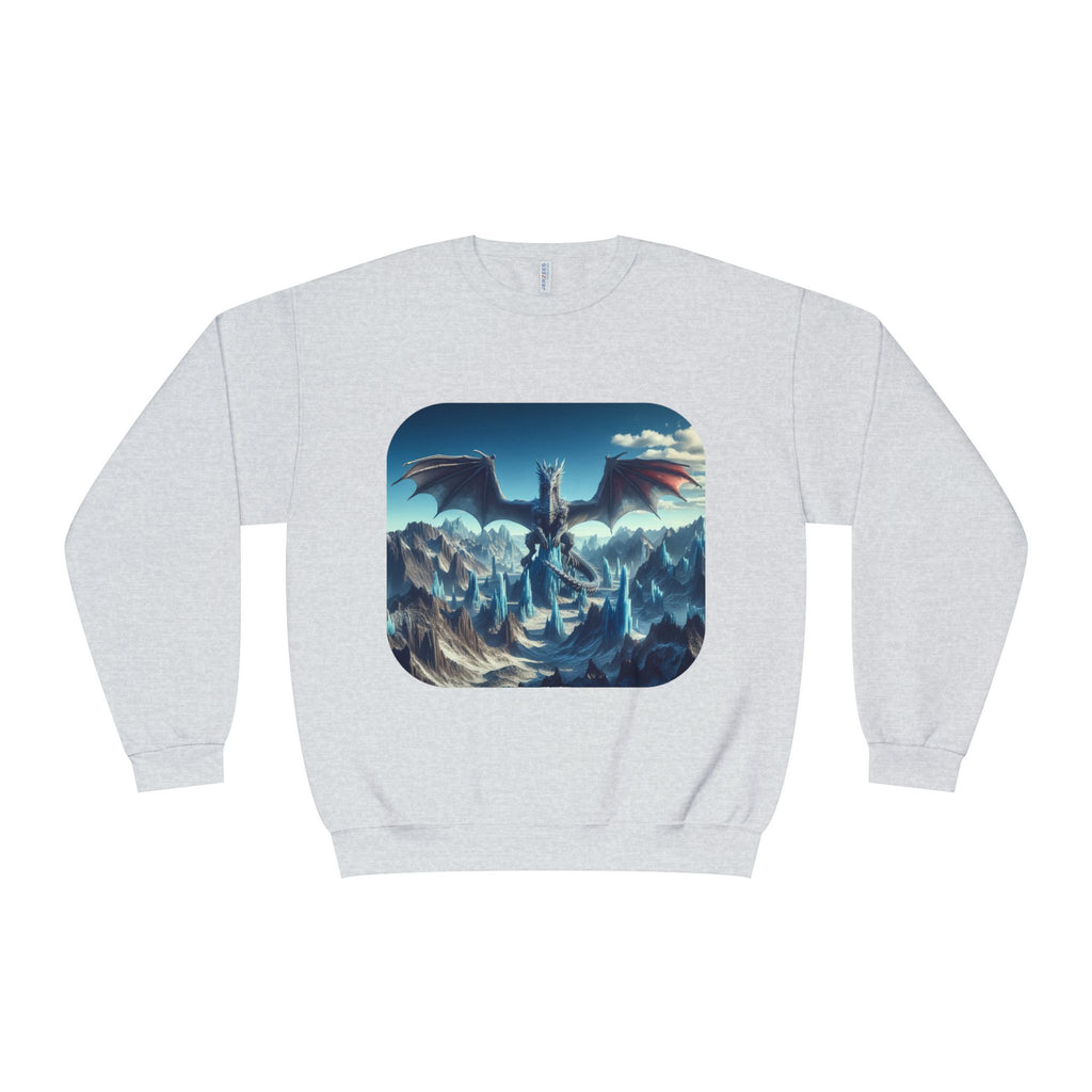 Dragon Graphic Crewneck Sweatshirt — Eye‑Catching Mythical Design