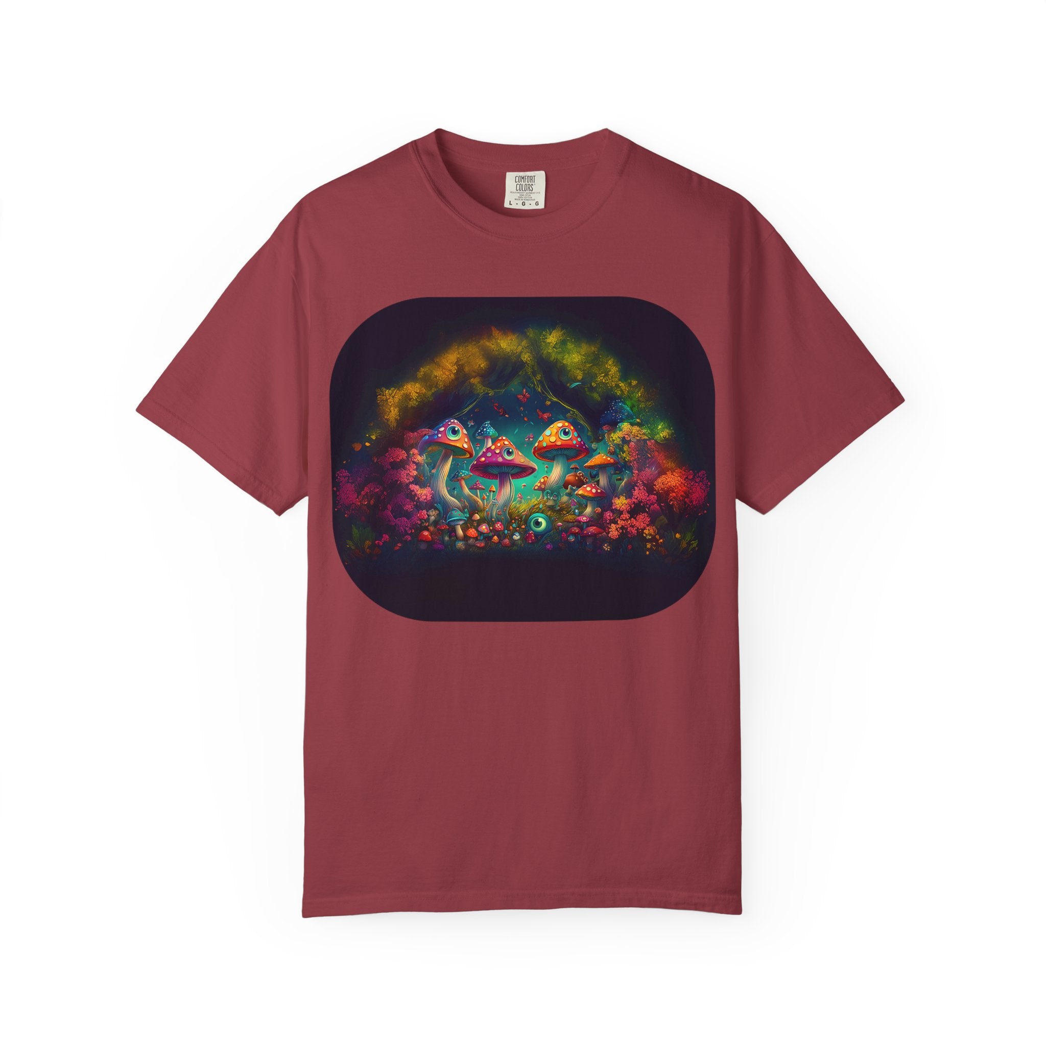 Psychedelic Mushroom Grove T-Shirt