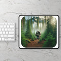 Gaming Mouse Pad — Mystical Forest Bigfoot Design