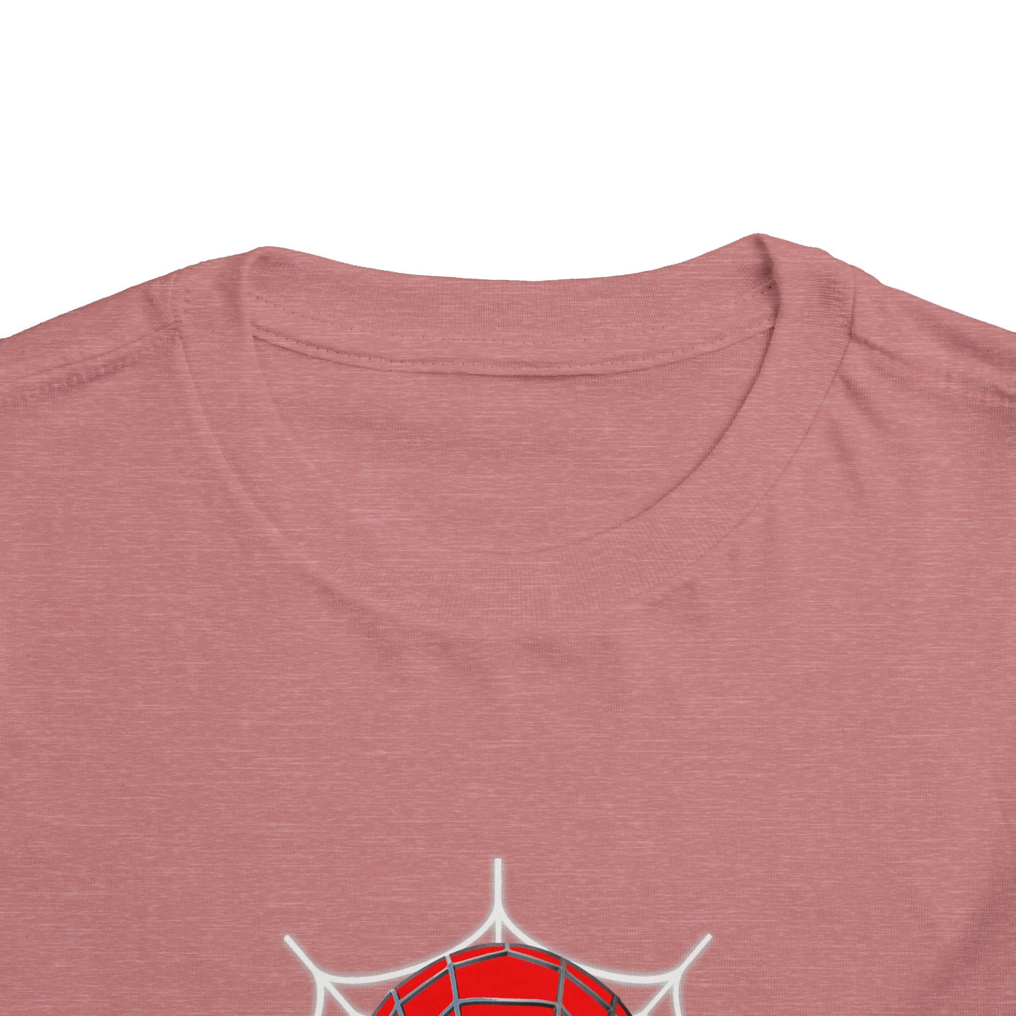Spider Mask Toddler Tee — Cute Web Hero Graphic Shirt