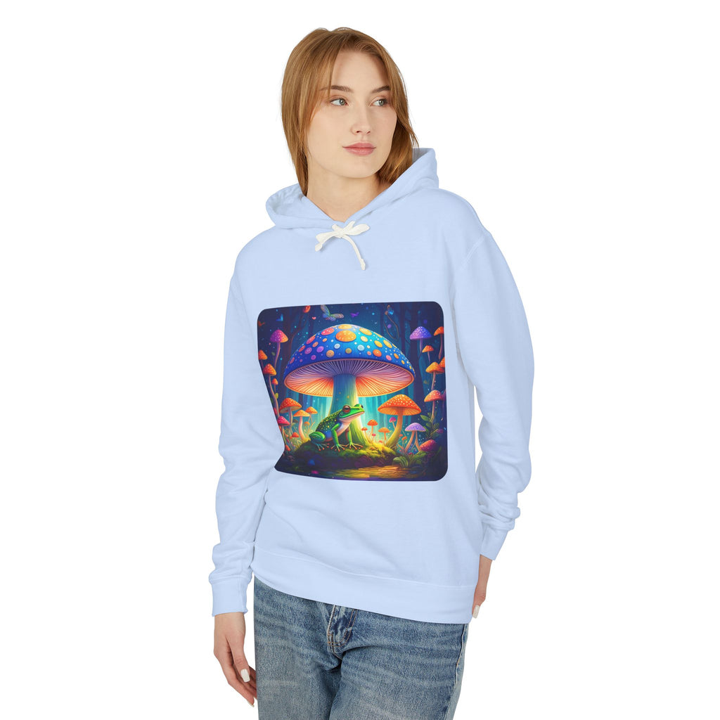 Quiet Frog & Mushroom Spectrum Hooded Sweatshirt