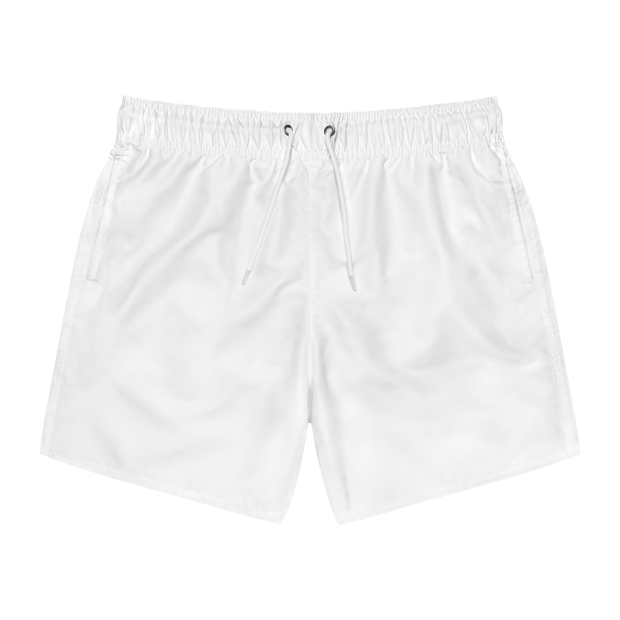 Swim Trunks — "Good Vibes Only" Green Graffiti Swim Shorts