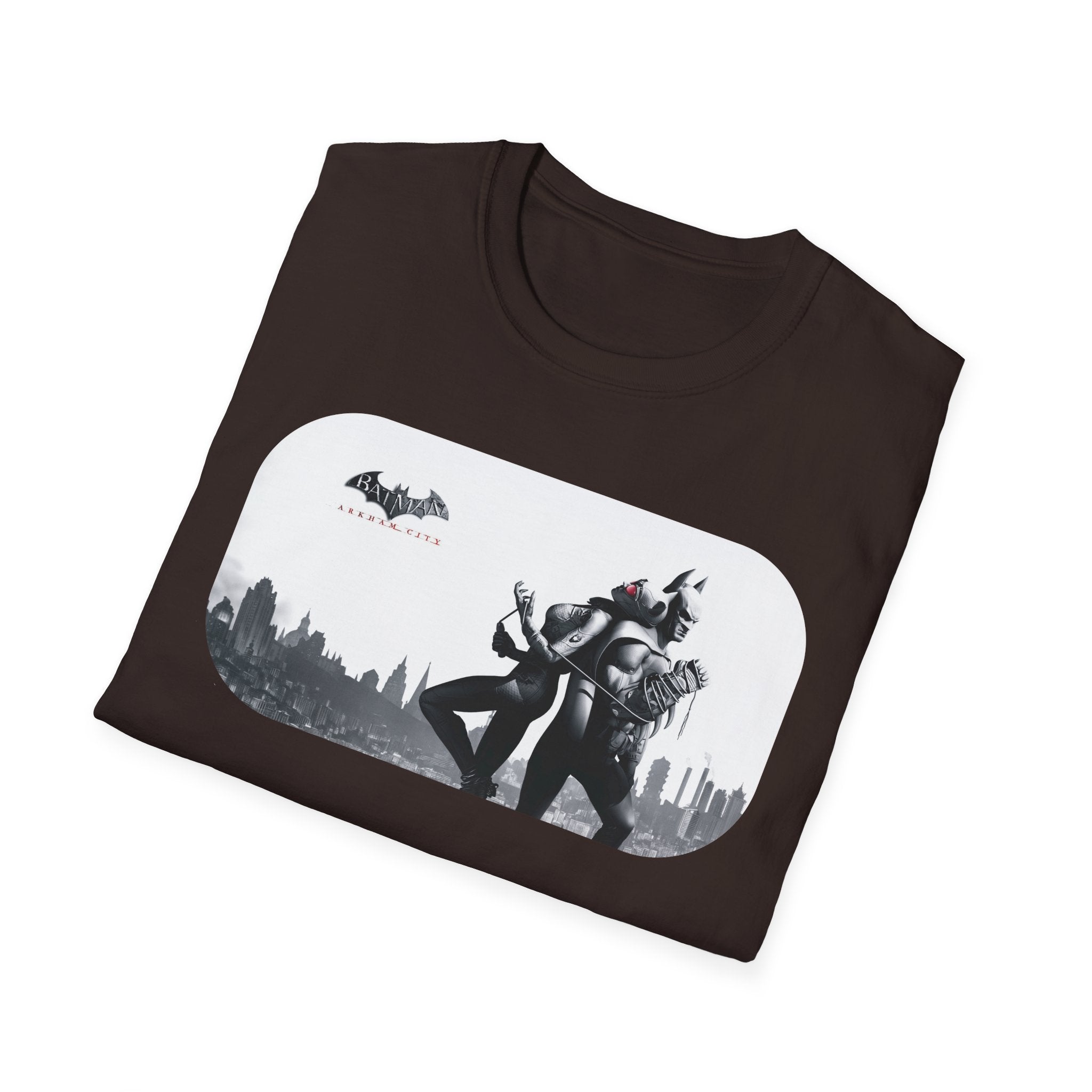 Batman & Joker Silhouette T-Shirt — Dark City Comic Graphic Tee