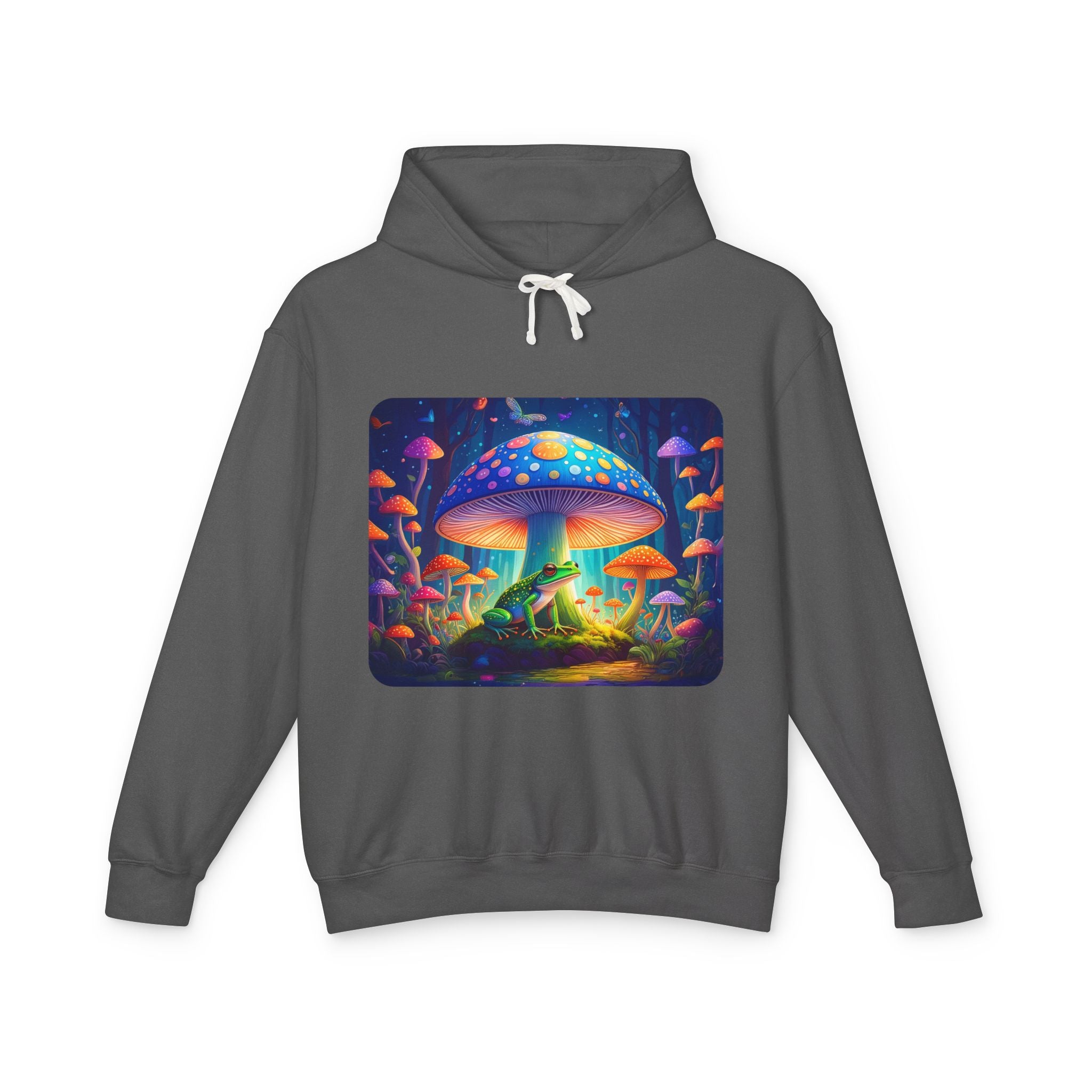 Quiet Frog & Mushroom Spectrum Hooded Sweatshirt