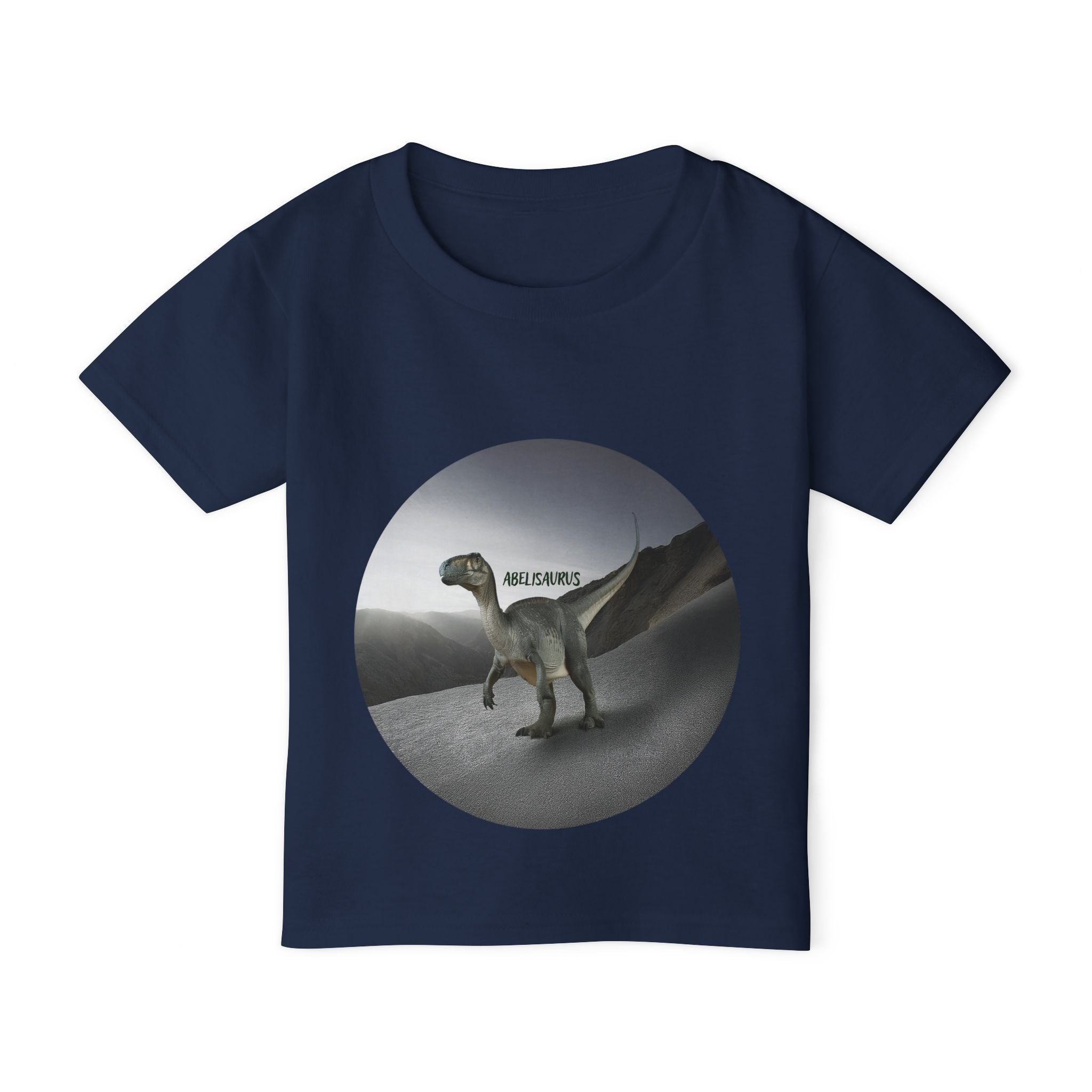 Toddler Dinosaur T‑Shirt — 'Helsaurus' Graphic Dino Tee
