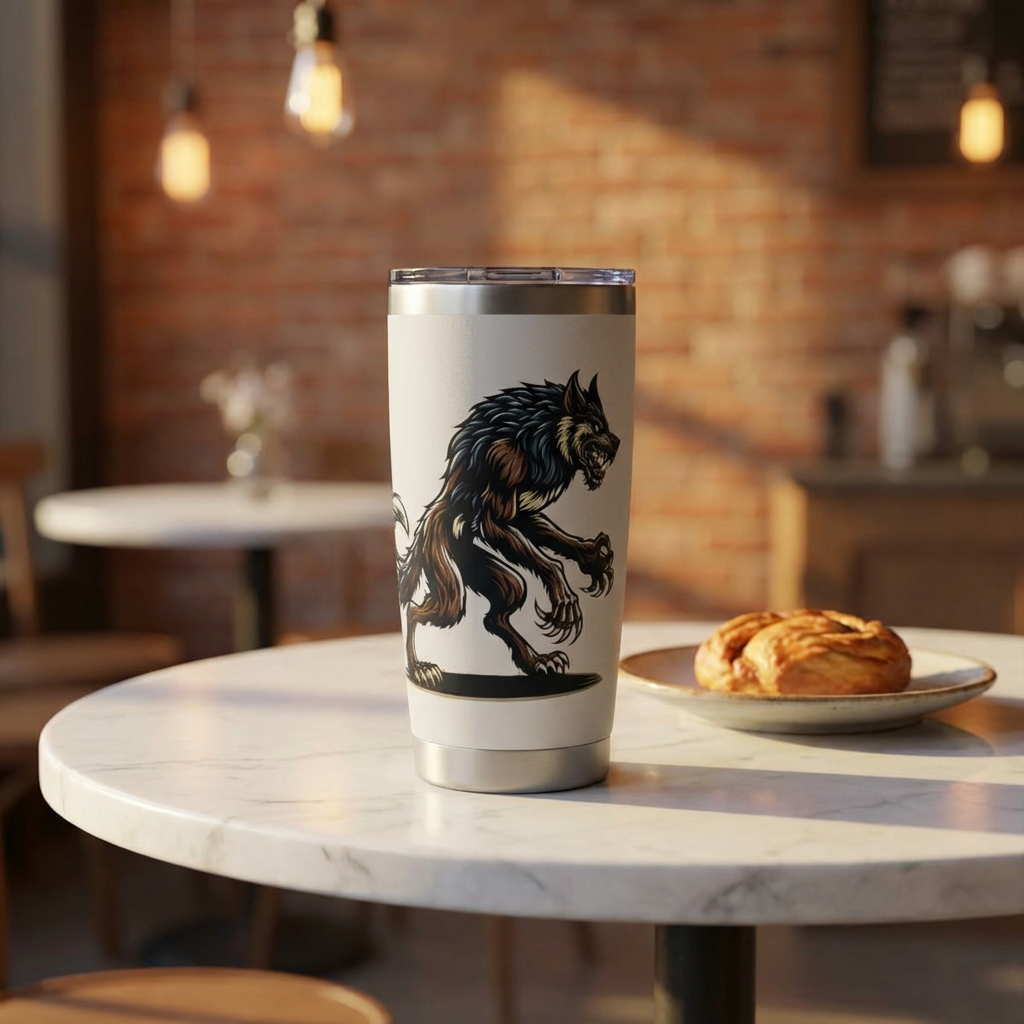 Werewolf Tumbler – Vagabond 20oz Insulated Travel Cup