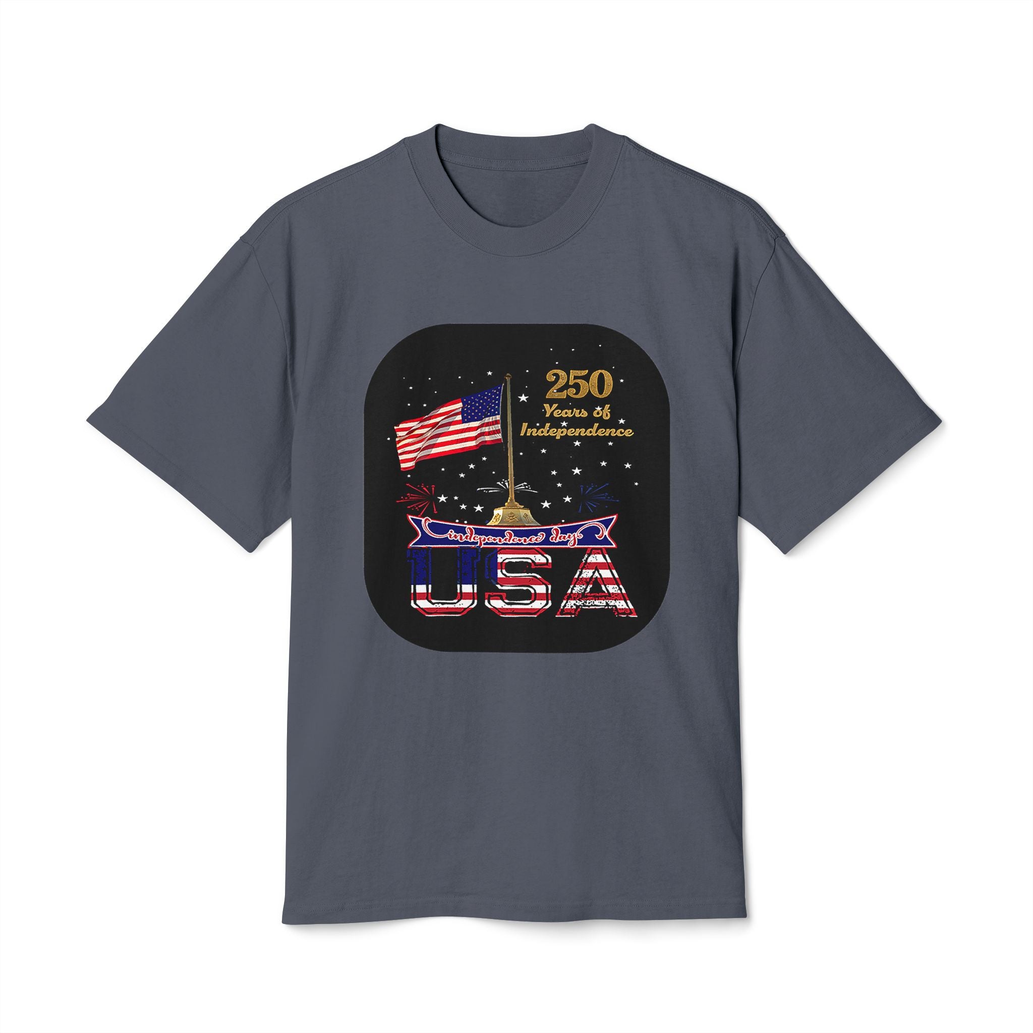 Patriotic Independence Tee — "250 Years of Independence"