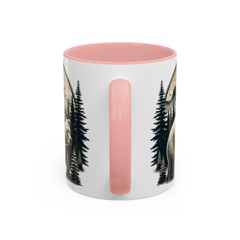 Bear Forest Coffee Mug — Mountain Wildlife Accent Mug (11/15oz)