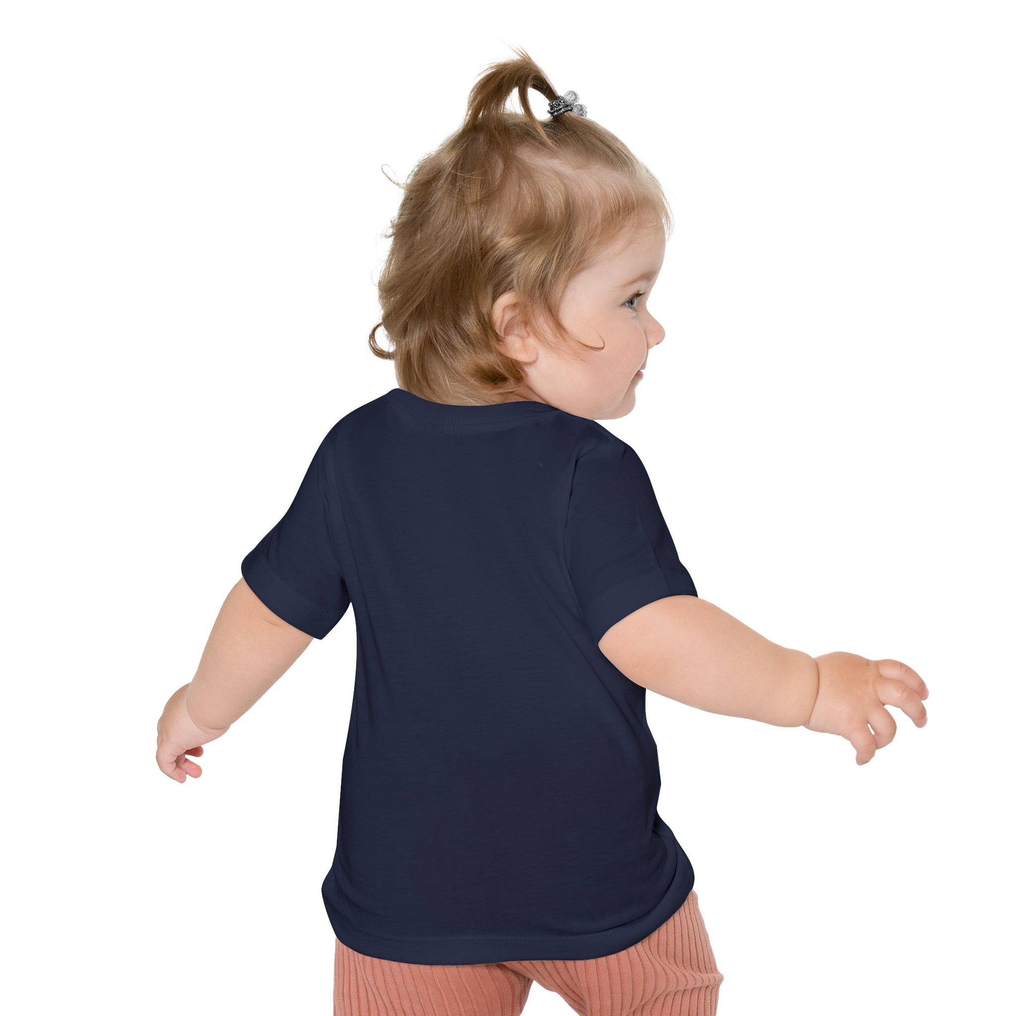 Baby T-Shirt — Forest Cub Illustration Cute Snow Leopard Print