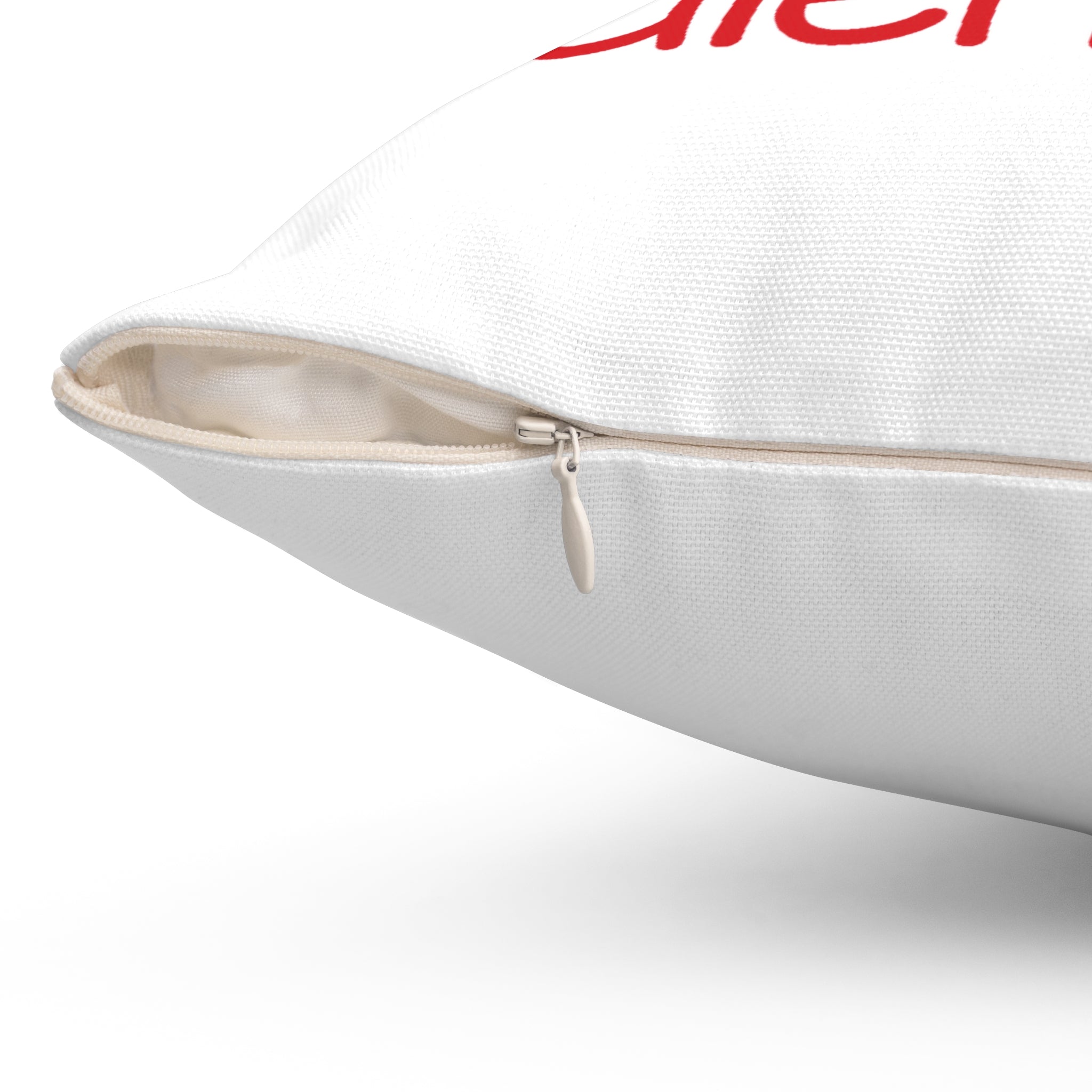 Bee My Valentine Throw Pillow — Cute Valentine's Day Decorative Pillow