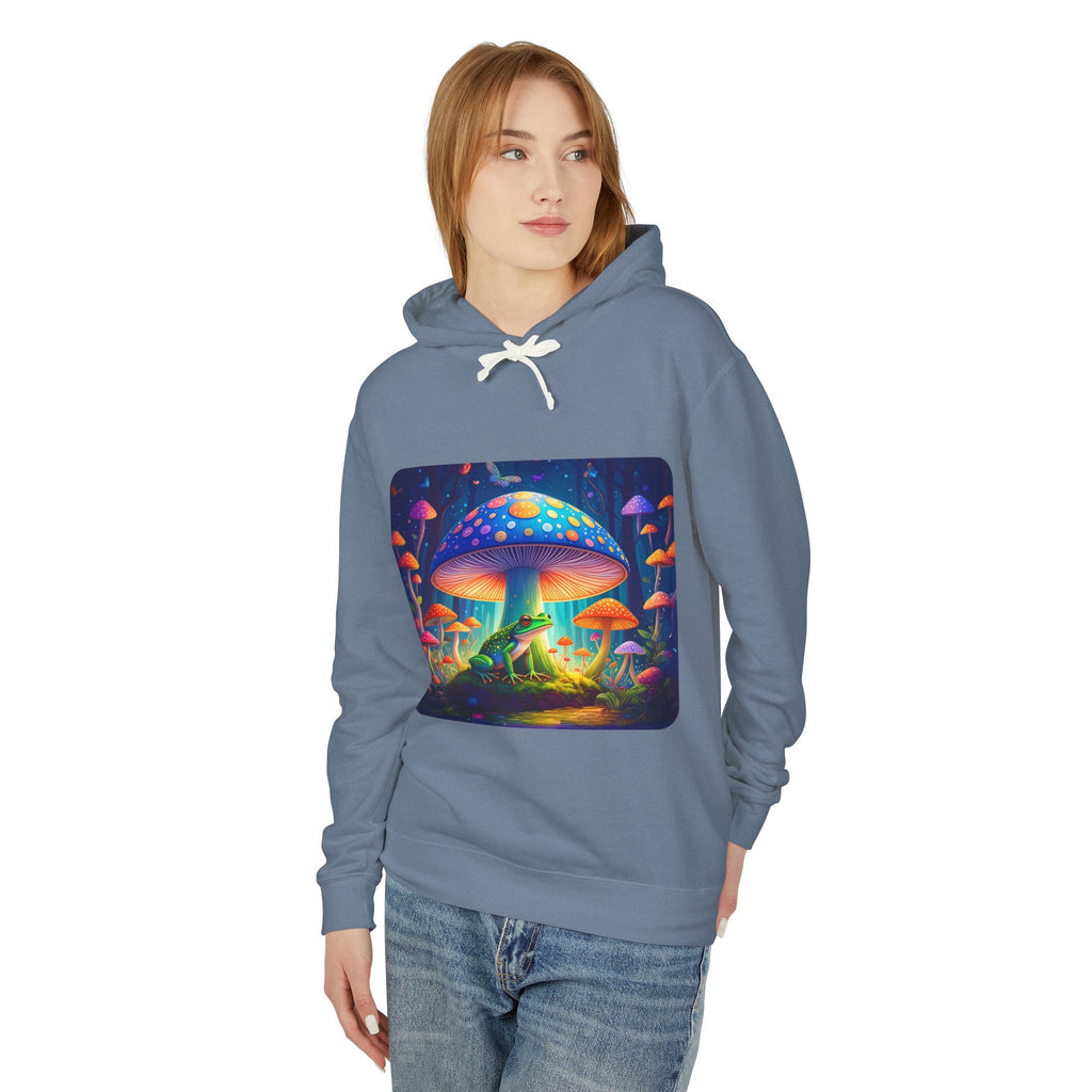 Quiet Frog & Mushroom Spectrum Hooded Sweatshirt