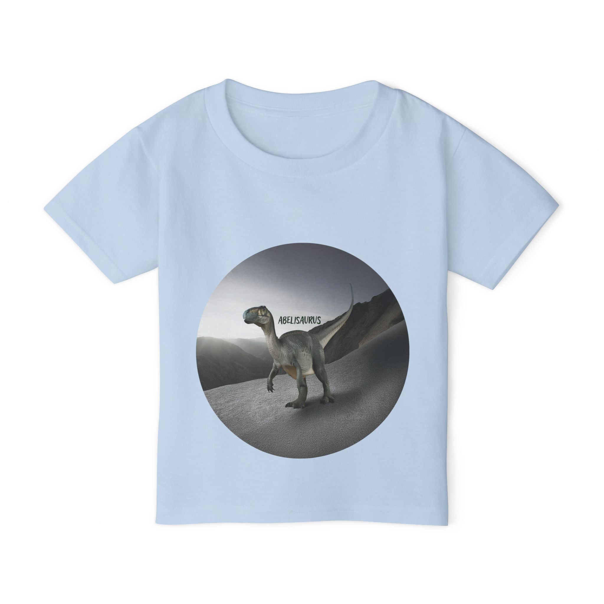 Toddler Dinosaur T‑Shirt — 'Helsaurus' Graphic Dino Tee