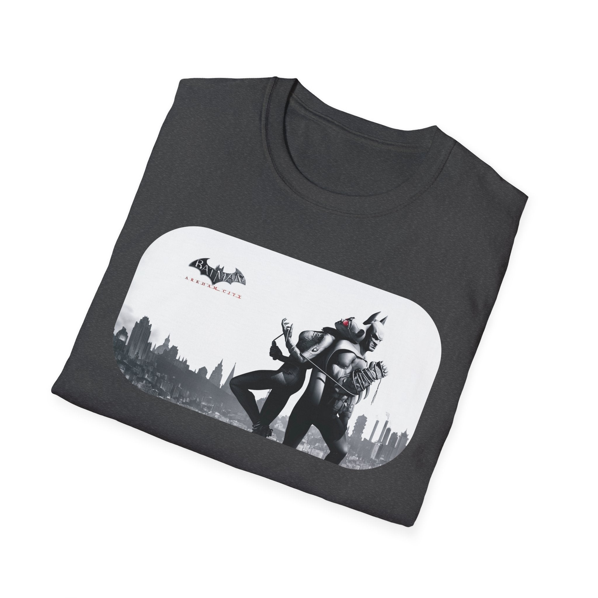 Batman & Joker Silhouette T-Shirt — Dark City Comic Graphic Tee