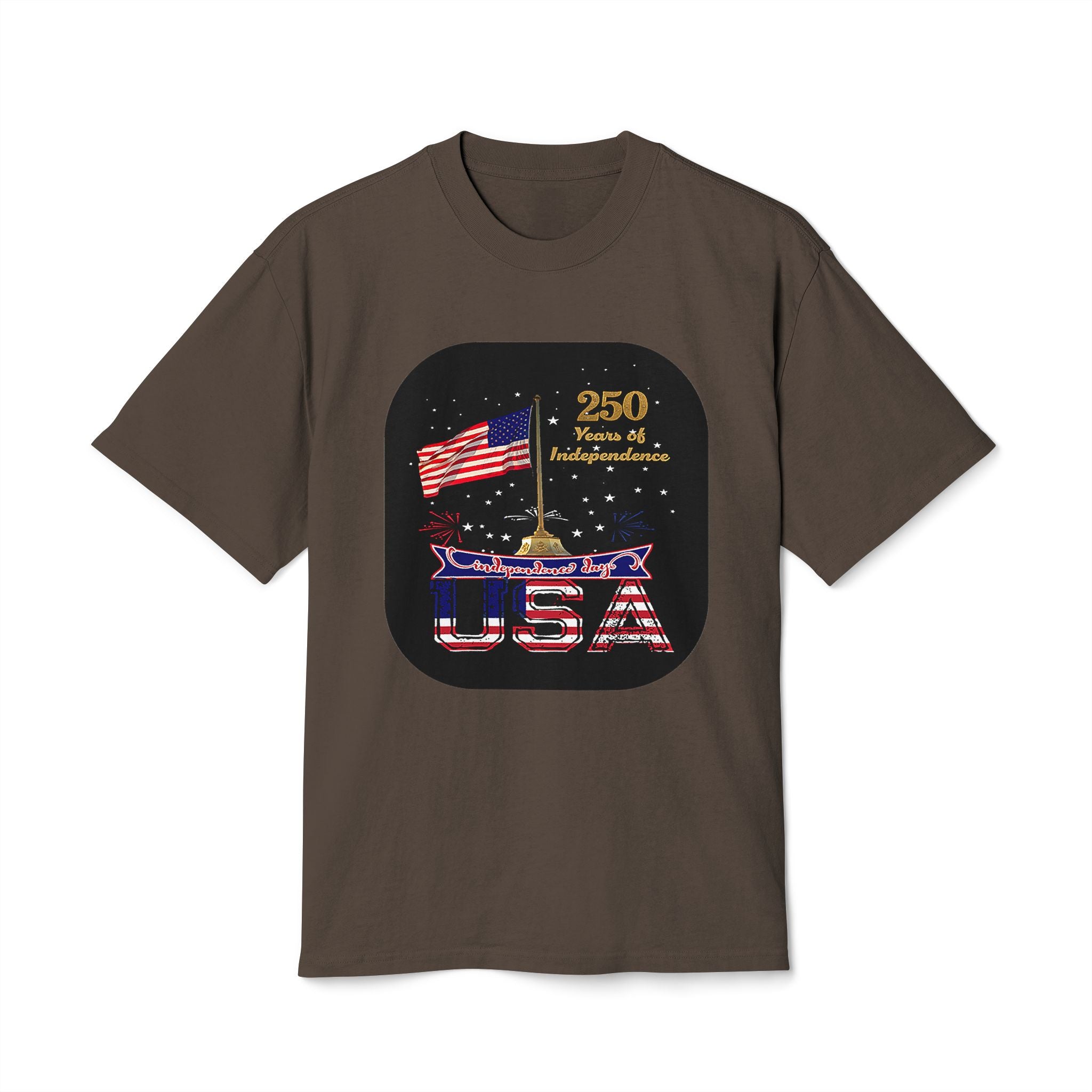 Patriotic Independence Tee — "250 Years of Independence"