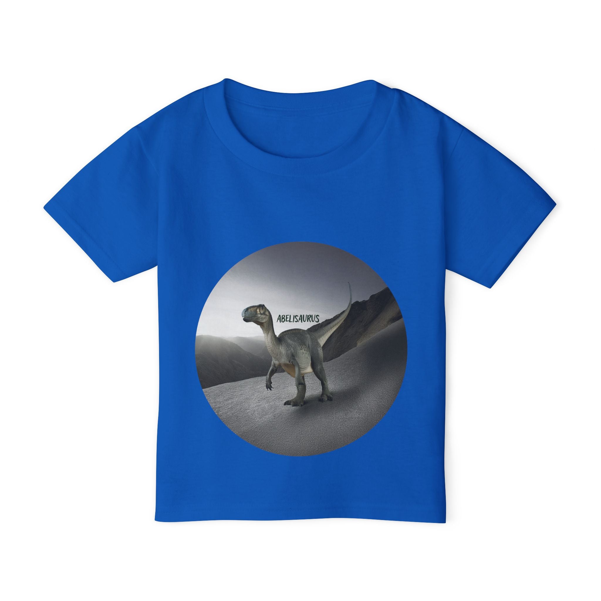 Toddler Dinosaur T‑Shirt — 'Helsaurus' Graphic Dino Tee