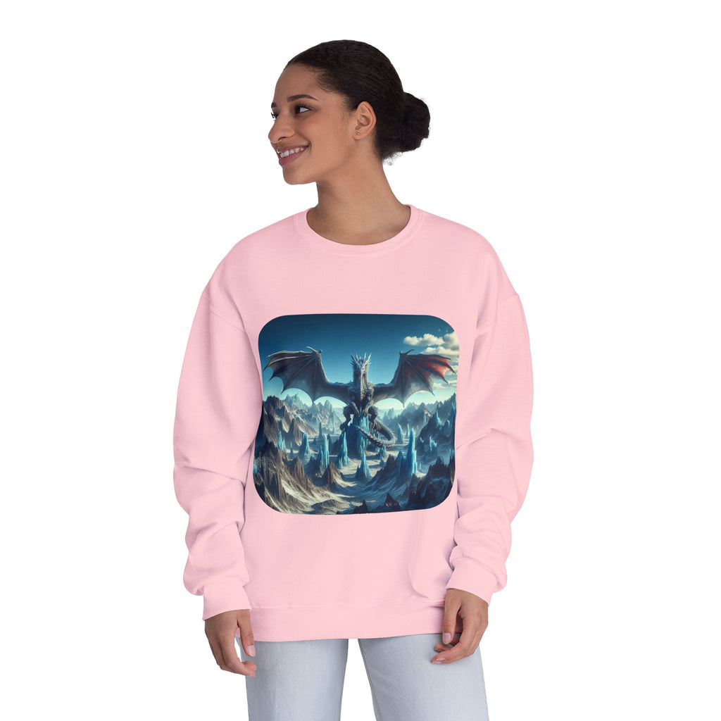 Dragon Graphic Crewneck Sweatshirt — Eye‑Catching Mythical Design