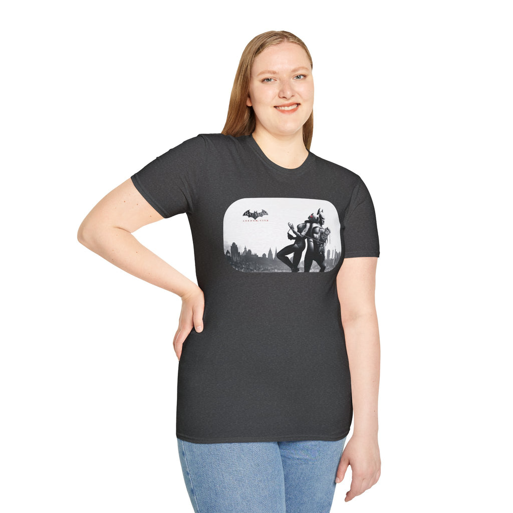 Batman & Joker Silhouette T-Shirt — Dark City Comic Graphic Tee