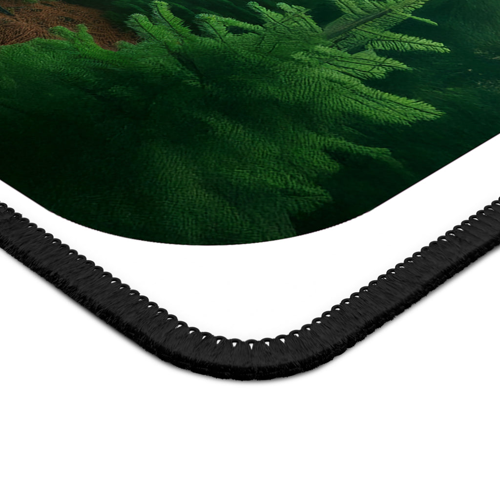 Gaming Mouse Pad — Mystical Forest Bigfoot Design