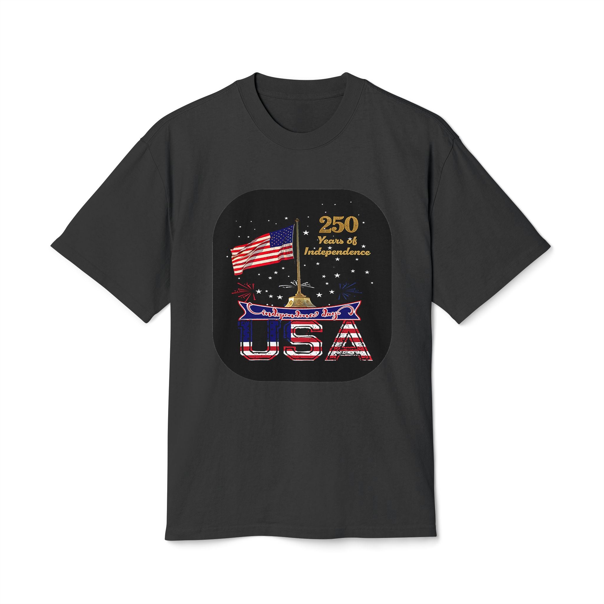 Patriotic Independence Tee — "250 Years of Independence"