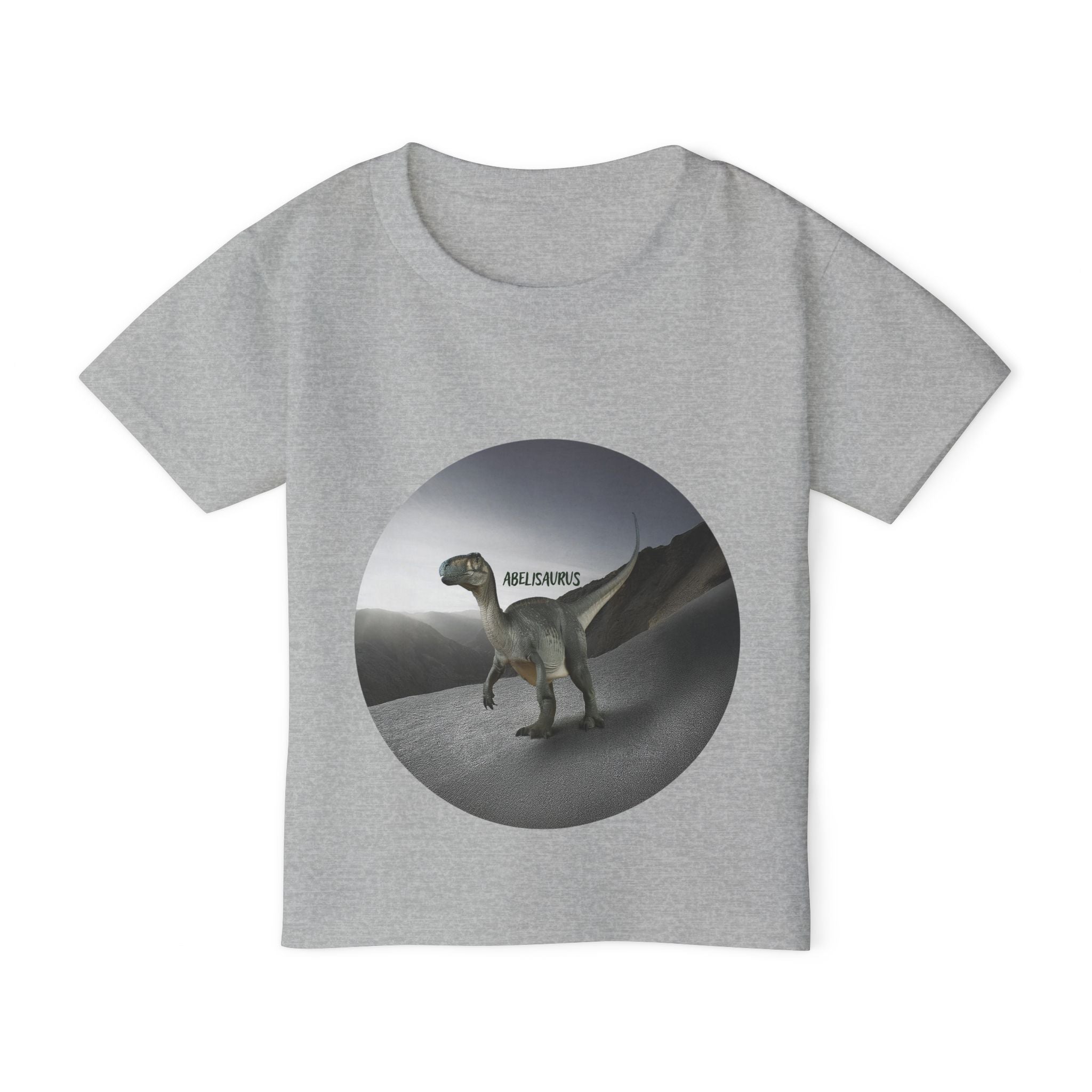 Toddler Dinosaur T‑Shirt — 'Helsaurus' Graphic Dino Tee