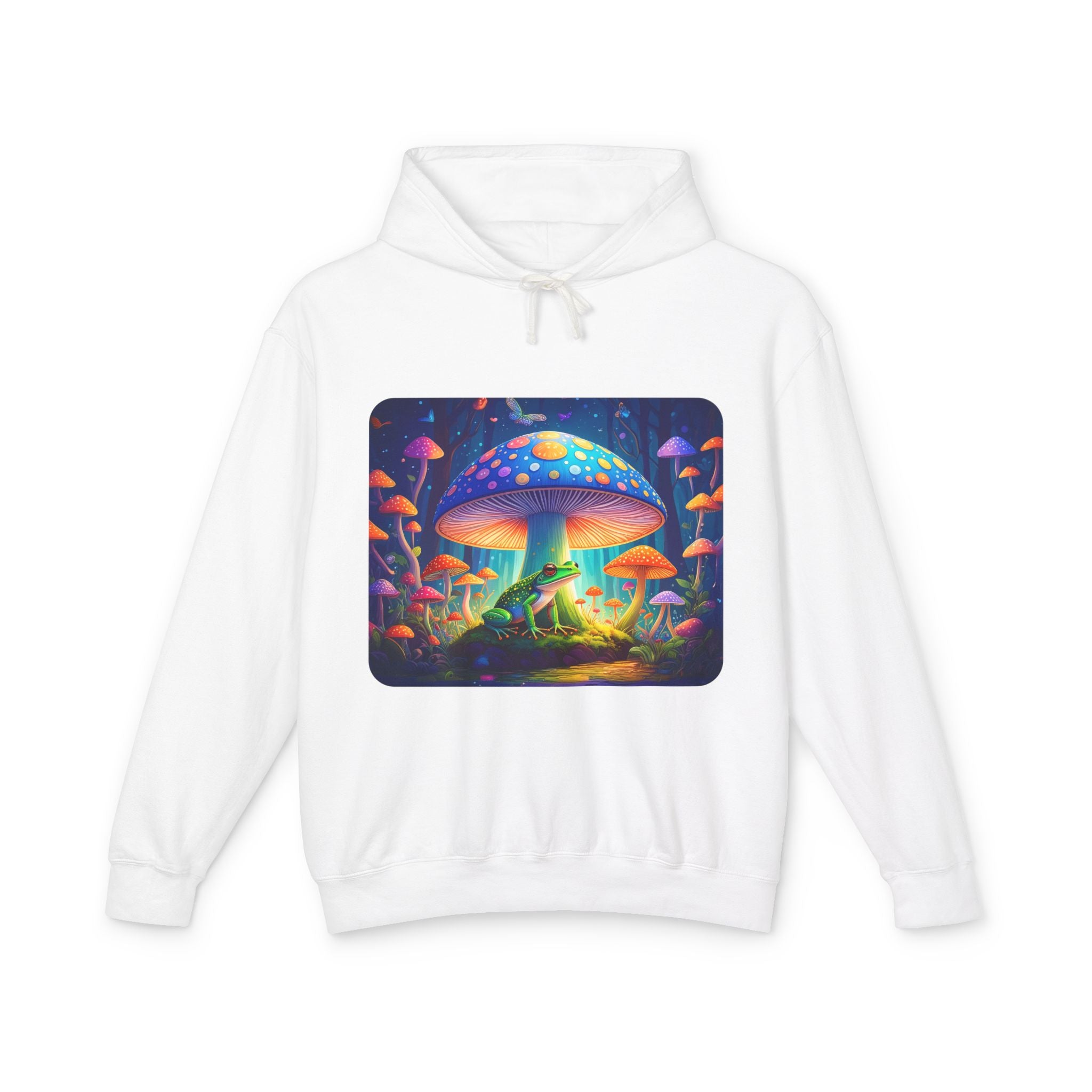 Quiet Frog & Mushroom Spectrum Hooded Sweatshirt