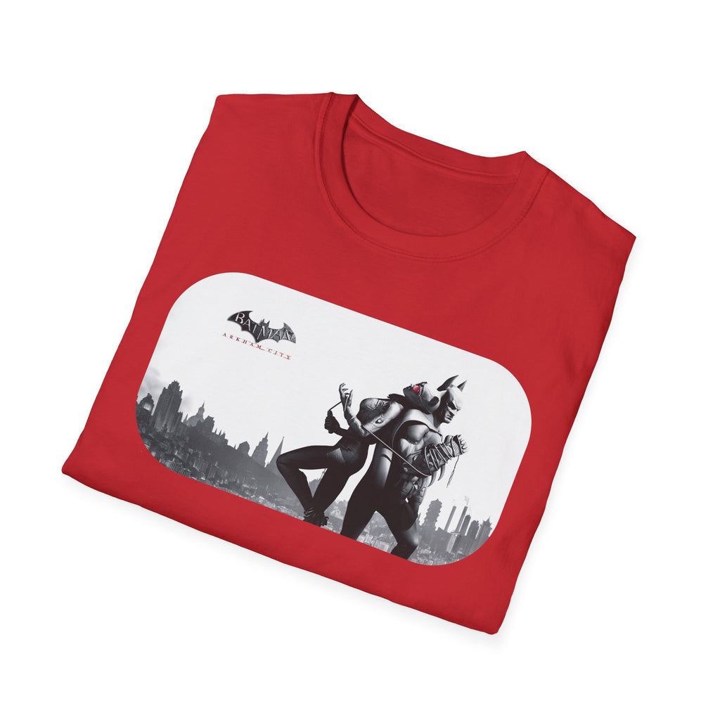 Batman & Joker Silhouette T-Shirt — Dark City Comic Graphic Tee