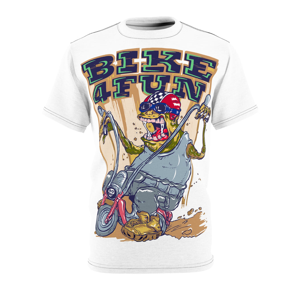 Bike 4 Fun T‑Shirt — Vintage Crazy Biker Graphic Tee