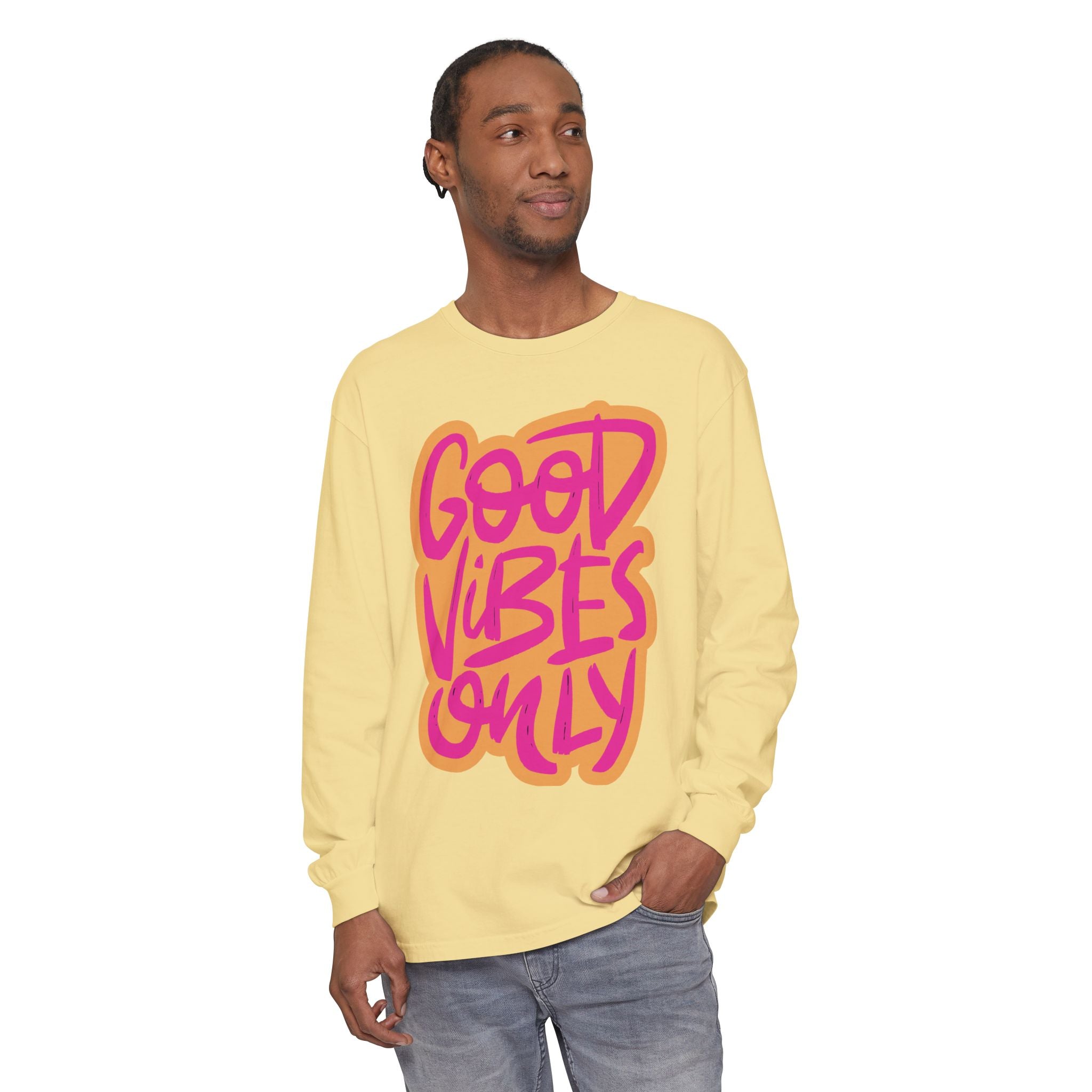 Good Vibes Only Long Sleeve Tee