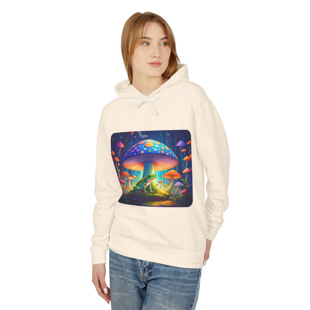 Quiet Frog & Mushroom Spectrum Hooded Sweatshirt