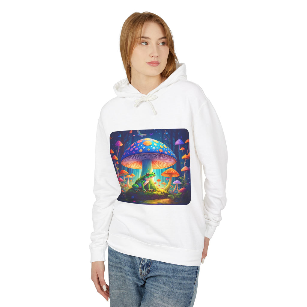 Quiet Frog & Mushroom Spectrum Hooded Sweatshirt