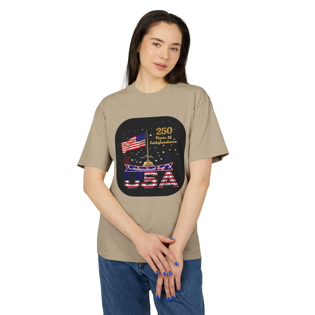 Patriotic Independence Tee — "250 Years of Independence"