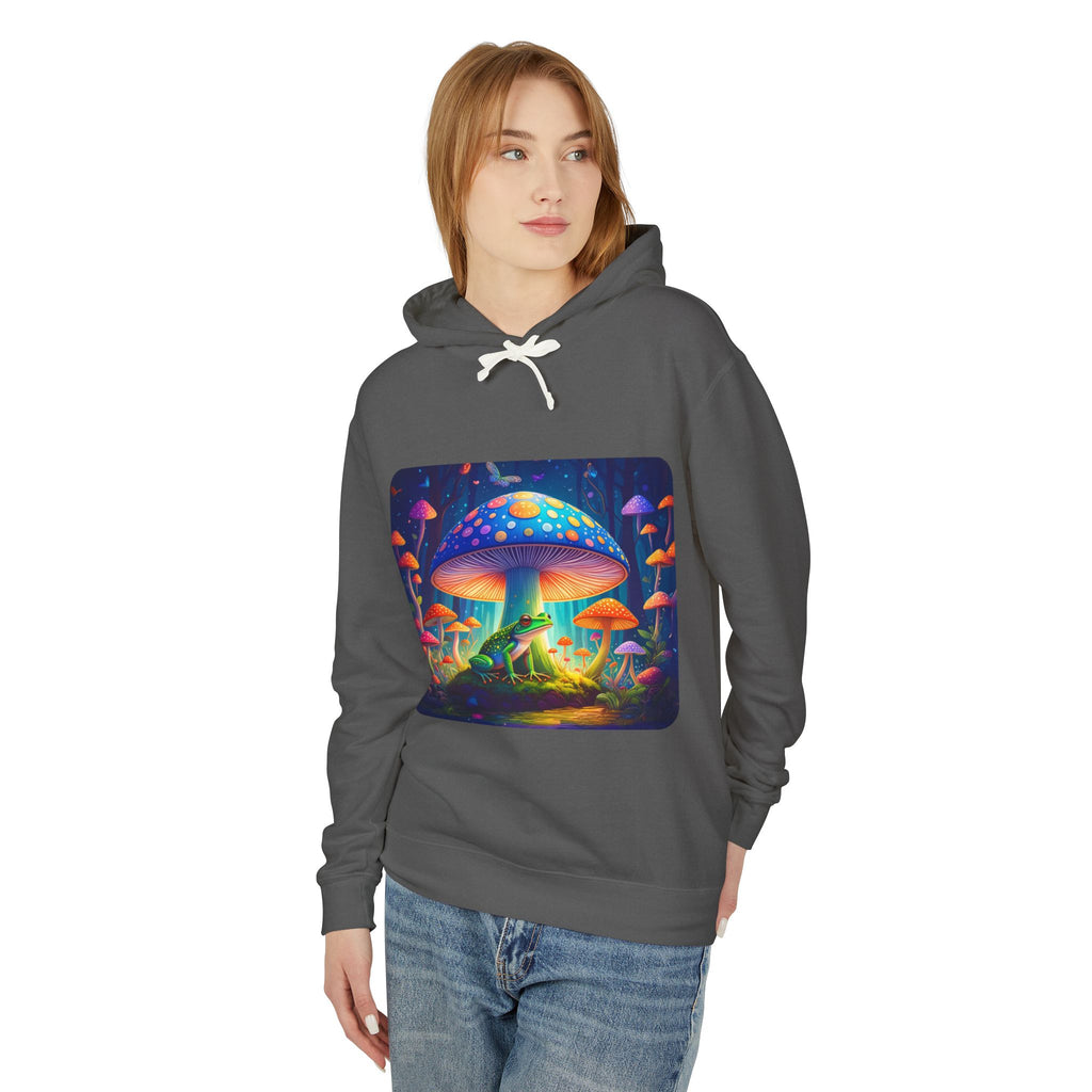 Quiet Frog & Mushroom Spectrum Hooded Sweatshirt