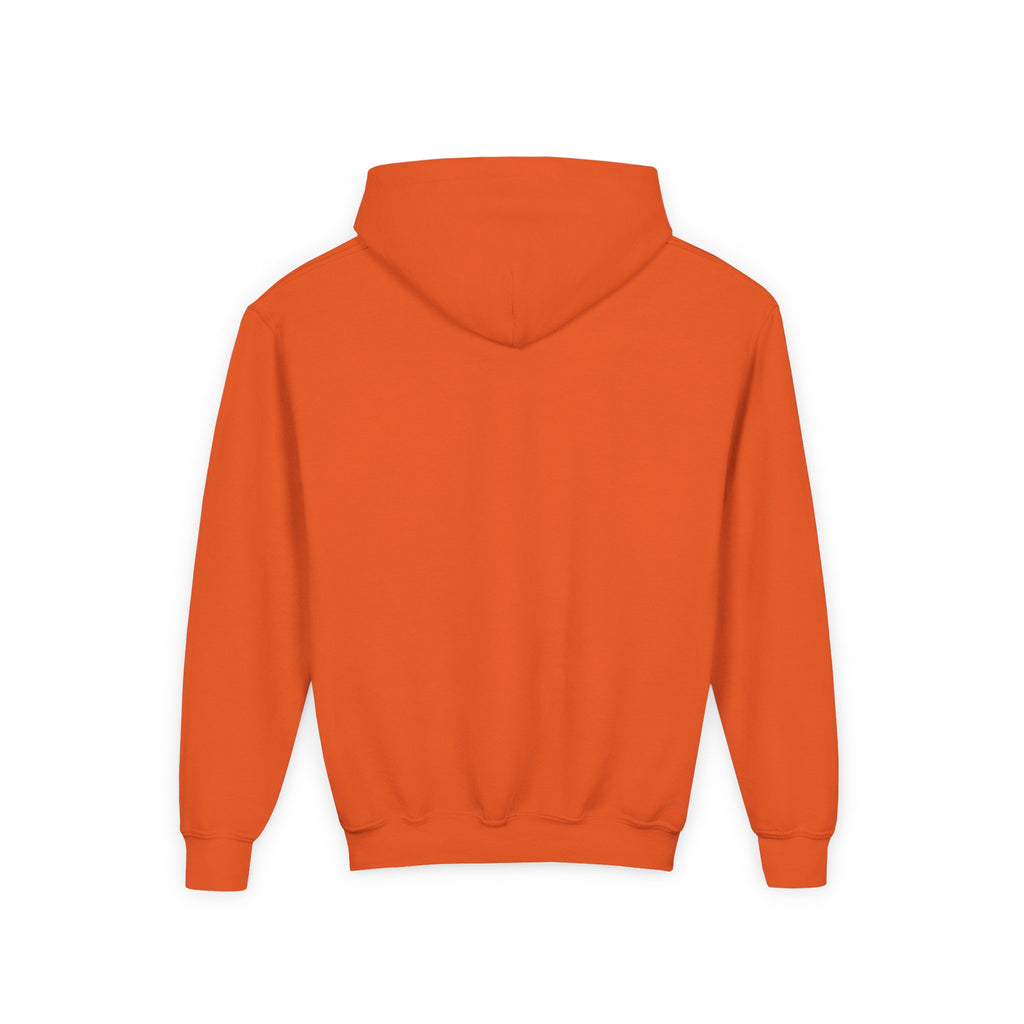 Youth Hoodie — Neon Cyber Jungle Graphic "CONSUMER"