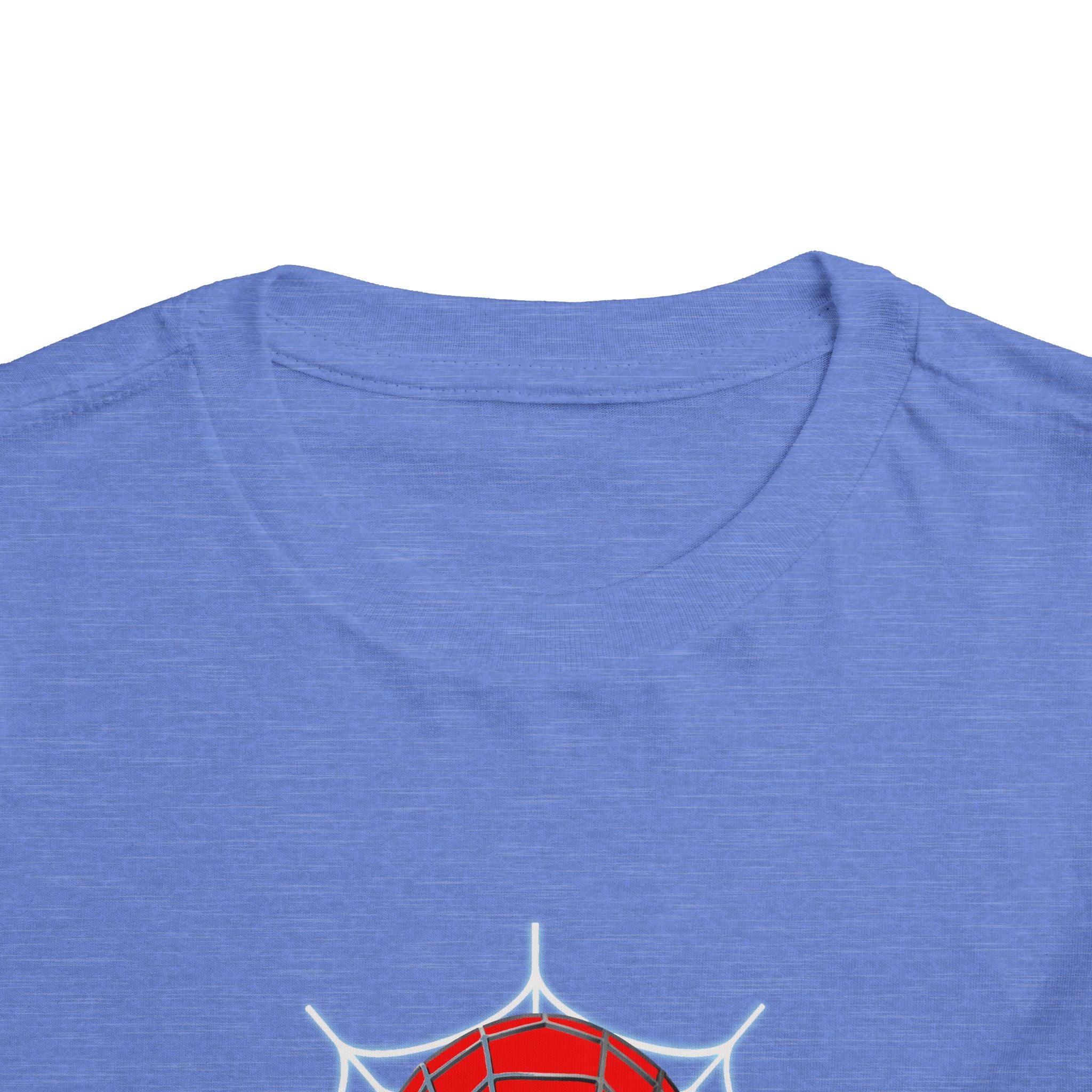 Spider Mask Toddler Tee — Cute Web Hero Graphic Shirt