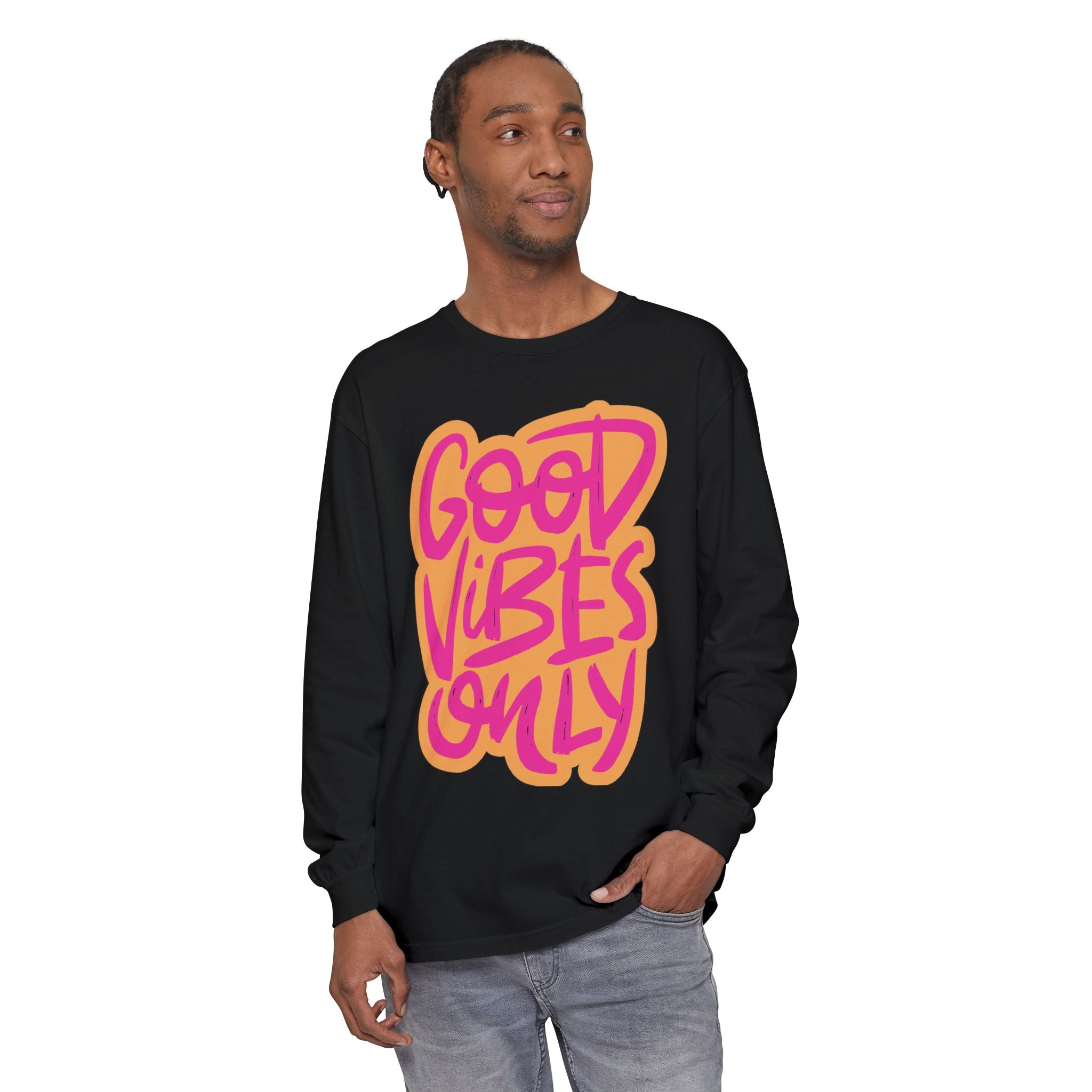 Good Vibes Only Long Sleeve Tee