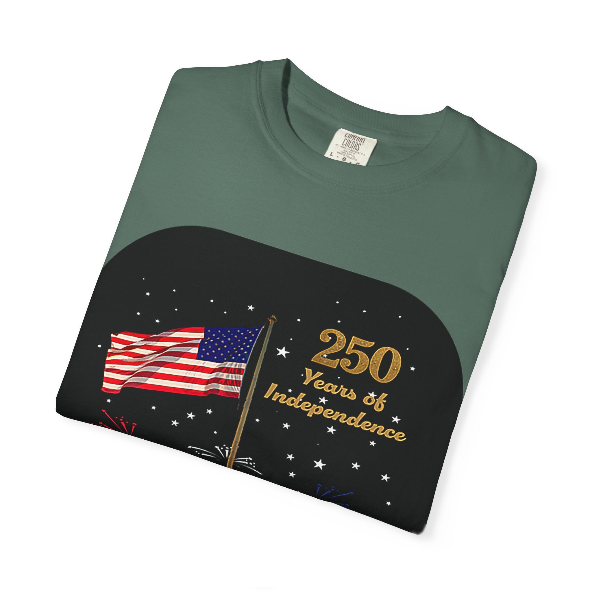 Independence 250 USA T-Shirt — 250 Years of Independence Patriotic Tee