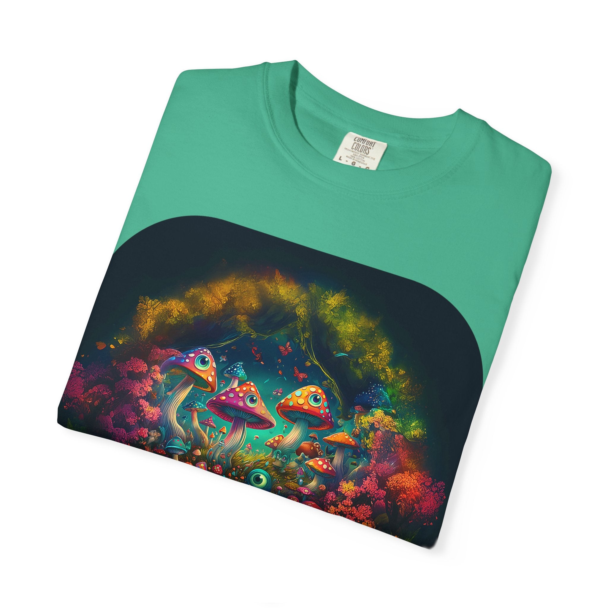 Psychedelic Mushroom Grove T-Shirt