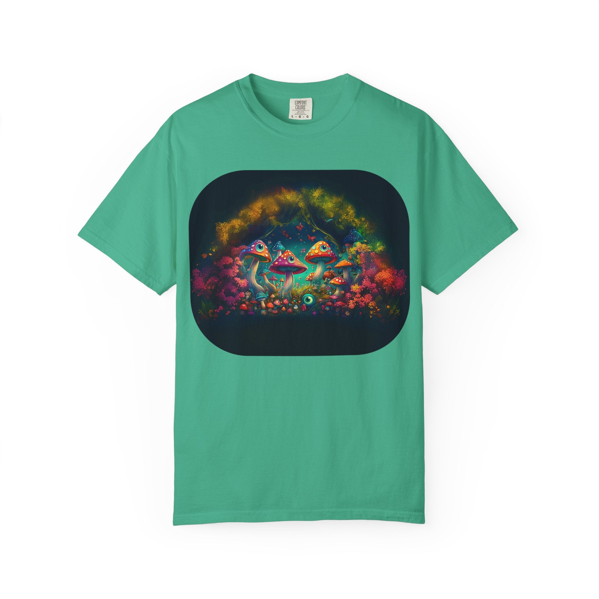Psychedelic Mushroom Grove T-Shirt