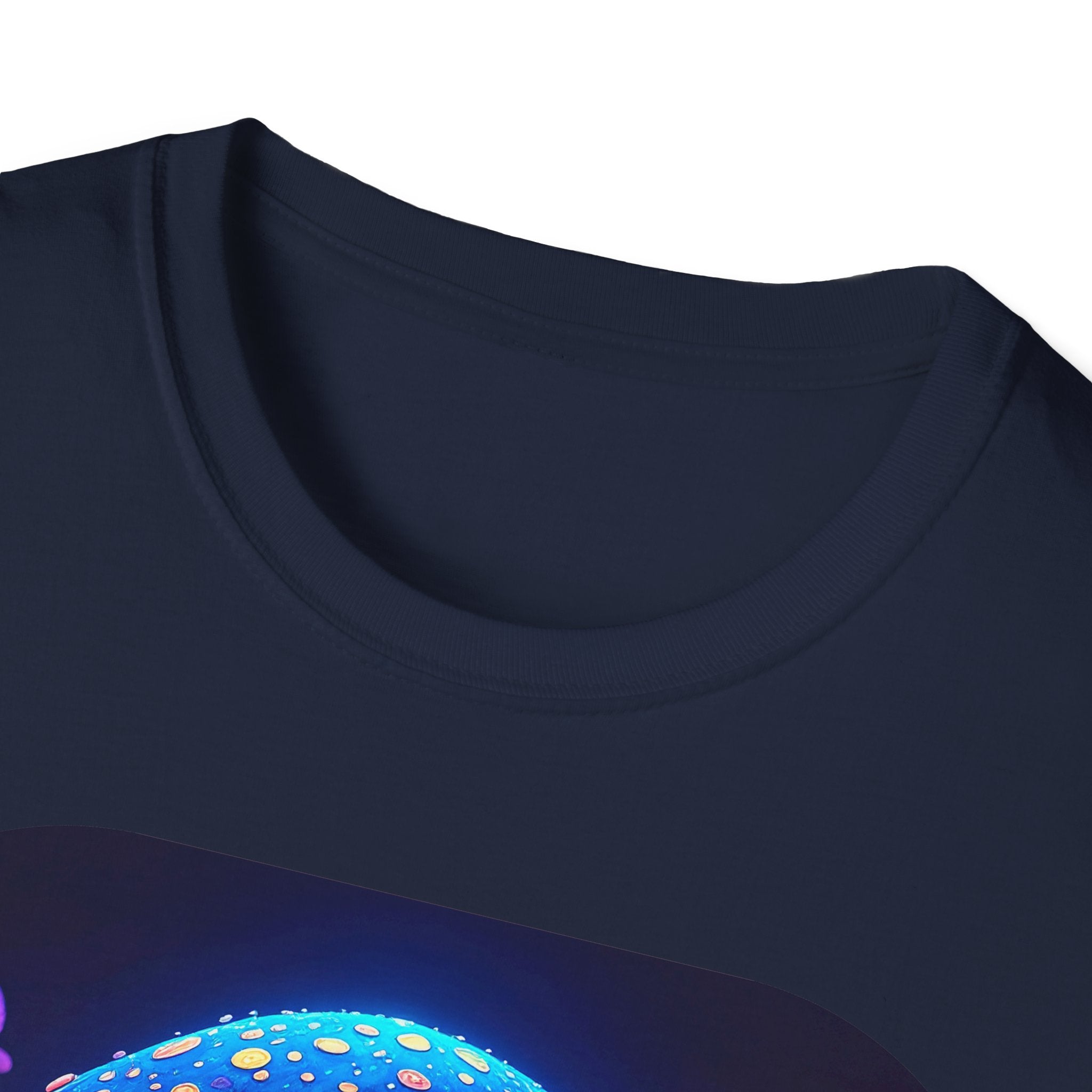 Psychedelic Mushroom Nightscape T-Shirt