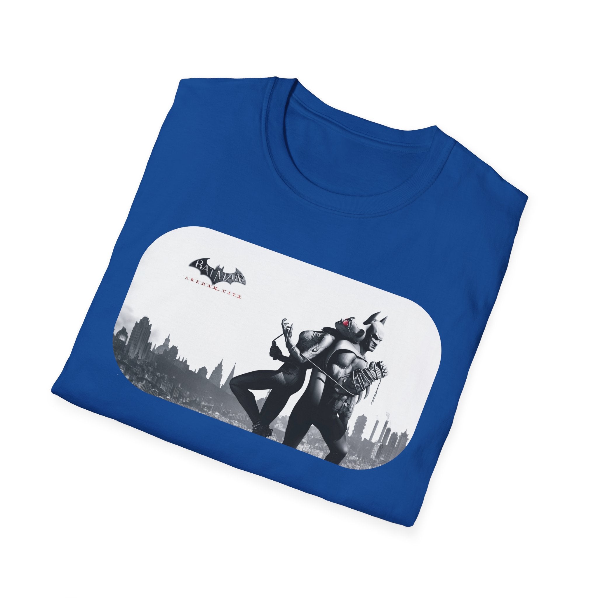 Batman & Joker Silhouette T-Shirt — Dark City Comic Graphic Tee
