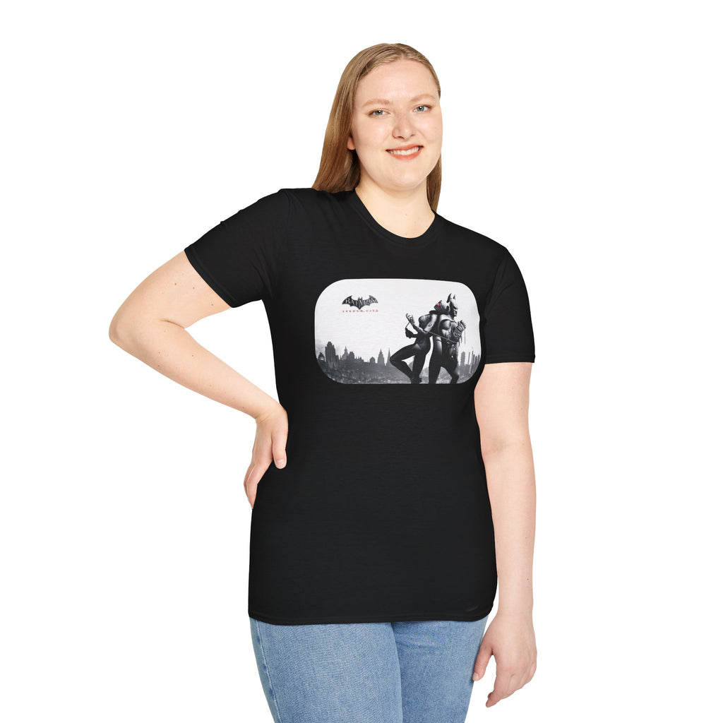 Batman & Joker Silhouette T-Shirt — Dark City Comic Graphic Tee