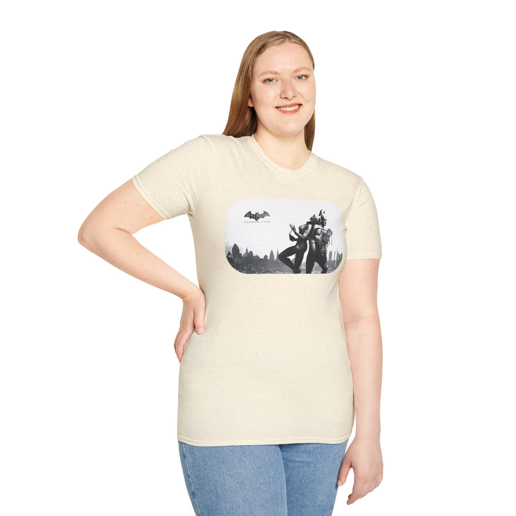 Batman & Joker Silhouette T-Shirt — Dark City Comic Graphic Tee