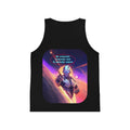 Kids Tank Top — Space Hero Graphic with "Be yourself! Everyone else is already taken" Quote